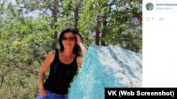 Мешканка Феодосії Лілія Манцерова – скрін зі сторінки кримчанки у ВК