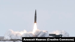 Пуск російської ракети «Іскандер-М». Ілюстративне фото
