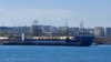 Судно в закритому Україною порту Керчі, квітень 2023 року
