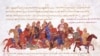 Печеніги нападають на князя Святослава. Мініатюра з рукопису Іоанна Скилиці, XII століття