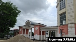 Реконструкція площі Совєтської у Сімферополі, травень 2024 року