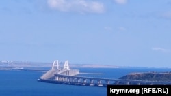 Керченський міст з боку Керчі, 12 серпня 2023 року, Крим