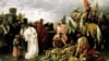 «Угорці під Києвом», Пал Ваго, 1885 рік. Анахронізм на картині – наприкінці IX століття Київ ще не був християнським містом