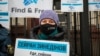 Акція біля посольства Росії в Києві з вимогами розслідувати зникнення кримчан, 25 січня 2021 року